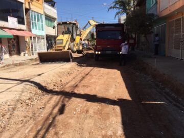 Pavimentação e urbanização da rua Antiga Avenida nº1 – Campo Limpo