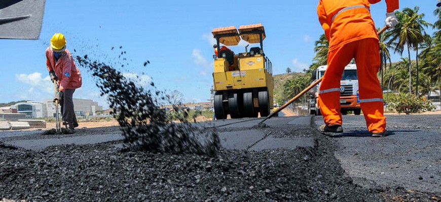 Melhoria das vias do bairro da IV divisão – Ribeirão Pires