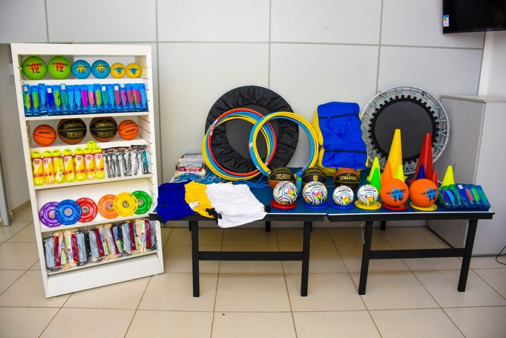 Kit de material esportivo – Nova Campina