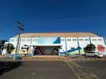 Reforma do telhado do ginásio de esportes – Adolfo