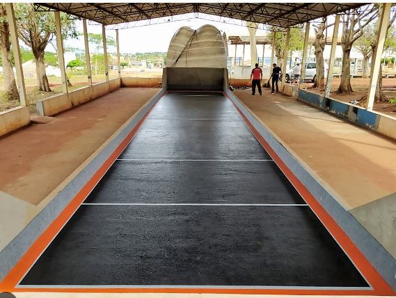 Reforma do campo de Bocha  Guzolândia