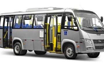 Microônibus urbano terrestre sanitário  Bady Ba