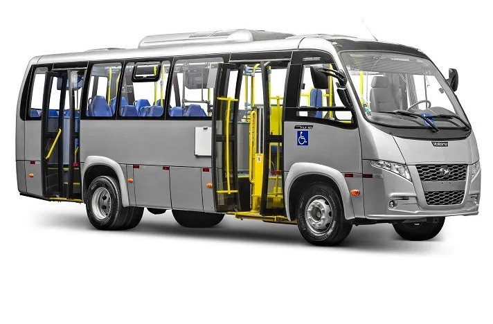 Microônibus urbano terrestre sanitário  Bady Ba
