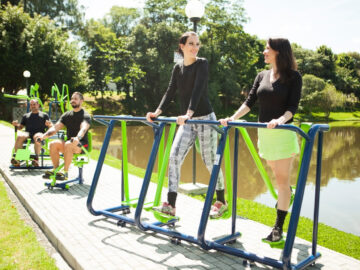 Construção de uma Academia ao Ar Livre  Bauru