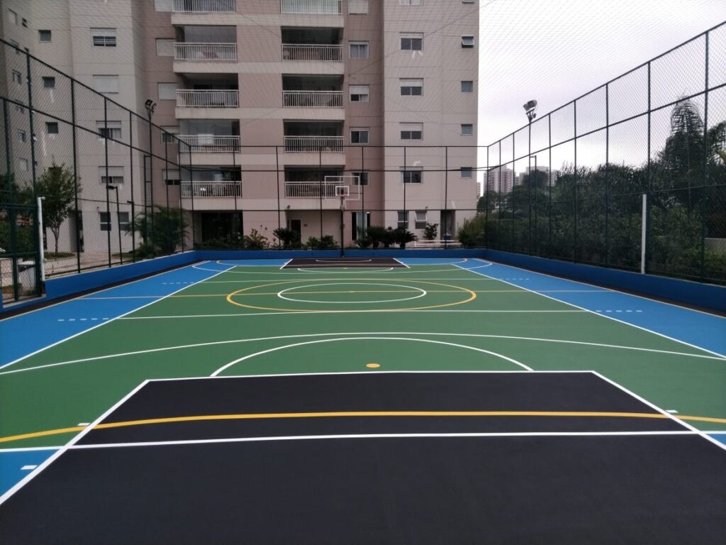 Reforma da quadra poliesportiva do Bairro Padre Natal Cremasco – Avanhandava