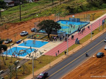 Reforma de praças esportivas  Avaré