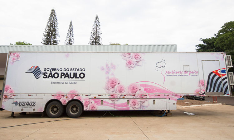 Solicitação do Programa da Carreta da Mamografia no município de Bilac.