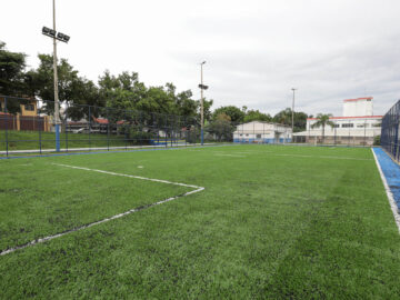 Revitalização do Campo de Areia do Conjunto Habitacional Vasco Marques e reforma do Campo Sintético do Bairro Nova Bocaina II – Bocaina
