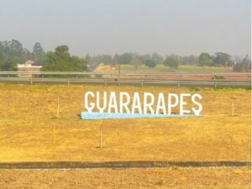 Terceira faixa na entrada da cidade  Guararapes