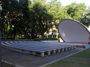 Construção de Parque Municipal com Concha Acústica