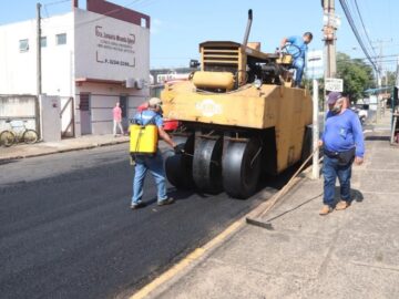 Recapeamento asfáltico para o bairro Octávio Rasi