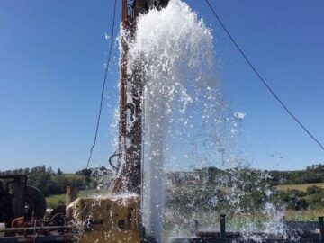 Poços artesianos no bairro Abaitinga – São Miguel Arcanjo