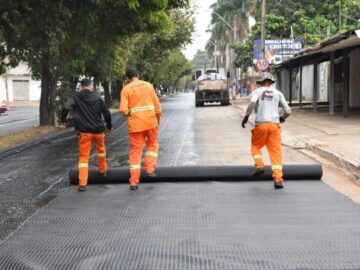 Recapeamento das ruas  Dobrada