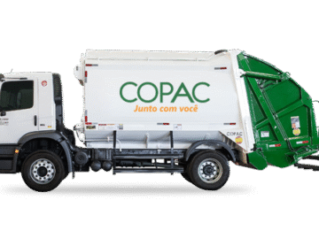 Aquisição de um caminhão  Compactador de lixo  Ariranha