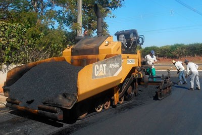 Recapeamento das vias municipais  Itajobi