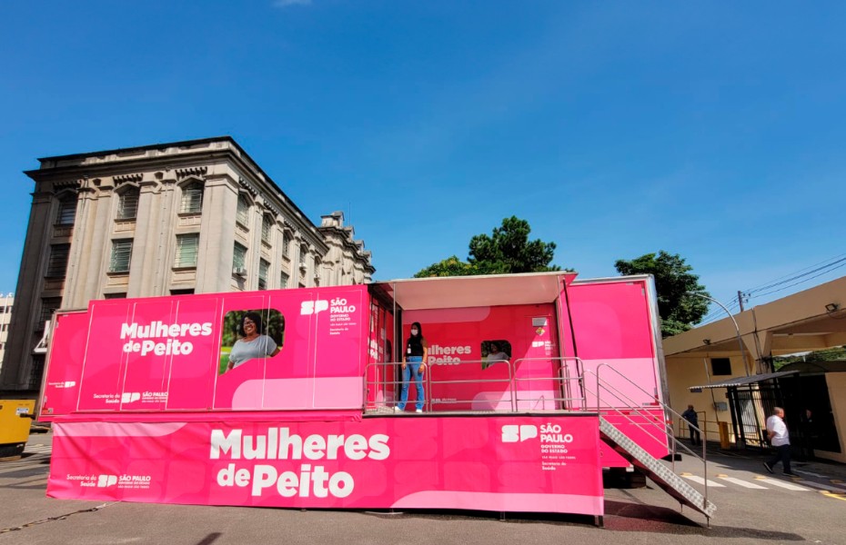 Carreta da mamografia  Salto de Pirapora