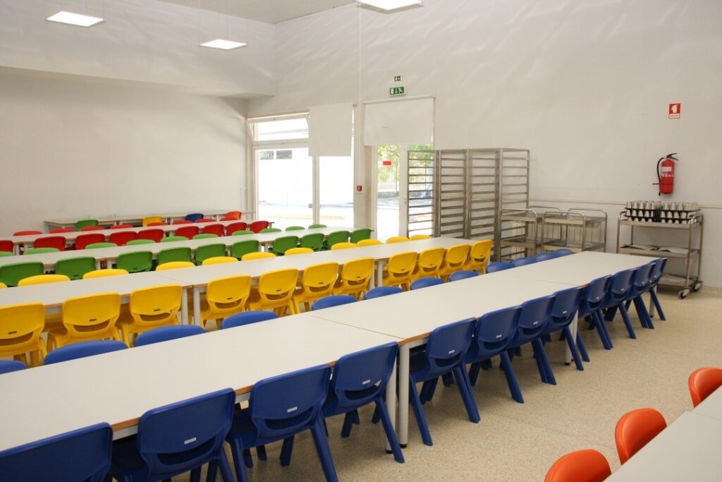 Manutenção no refeitório da escola municipal  Nova Campina