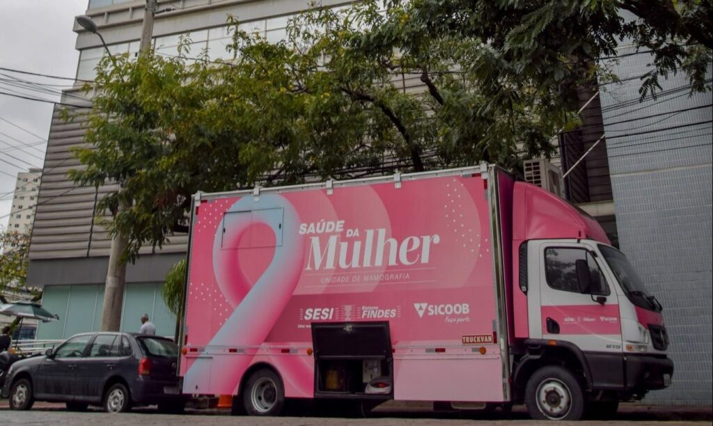 Unidade móvel de mamografia  Catanduva