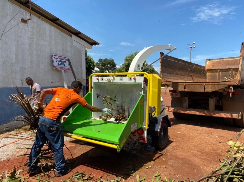Aquisição de triturador de galhos – Rincão