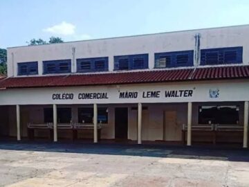Reforma do prédio da antiga escola do Comércio  Leme