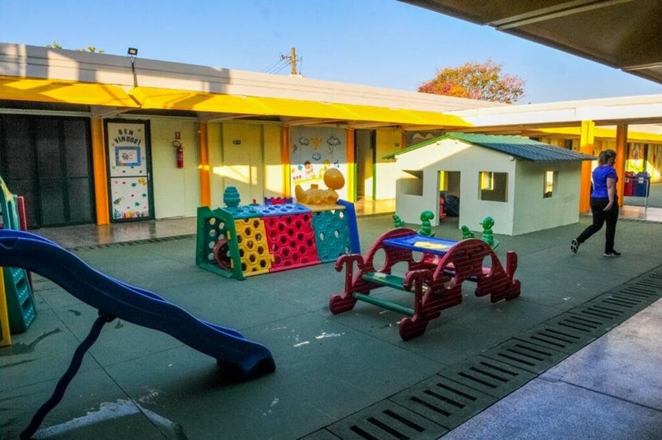 Construção de uma nova escola de educação infantil no bairro Santa Luzia  Charqueada