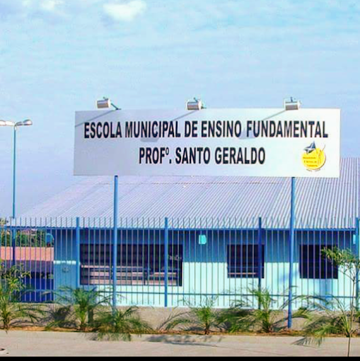 Cobertura da quadra da escola  Santo Geraldo