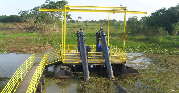 Projeto Araqua captação de Rio  São Pedro