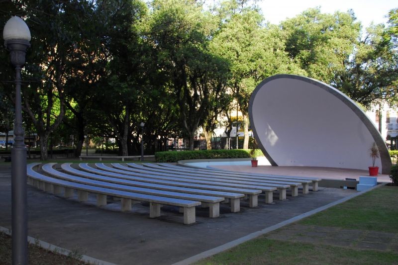 Construção de Parque Municipal com Concha Acústica