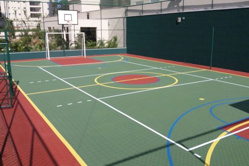 Reforma quadra poliesportiva  Murutinga