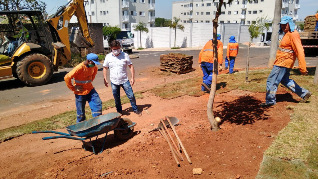 Infraestrutura para revitalização de áreas pública