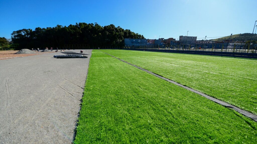 Reforma do campo municipal  Mendonça