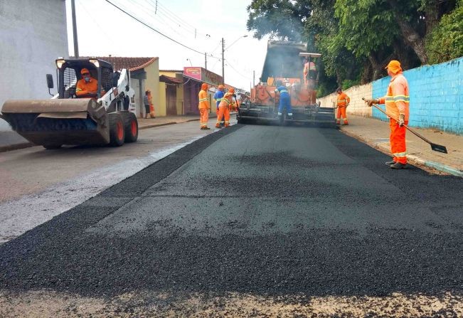 Recapeamento da Rua Tamanacá, Rua Isabel, Rua Beta