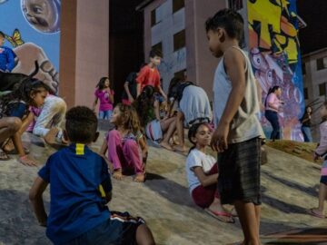 Reforma no espaço da comunidade  São Luiz