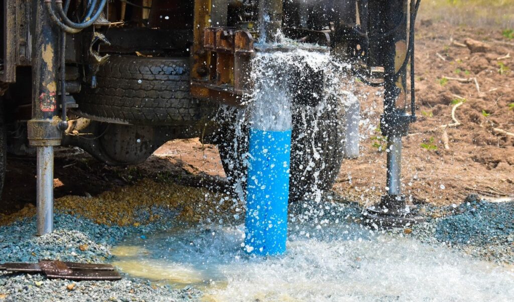 Poço artesianos no bairro Colinas – São Miguel Arcanjo