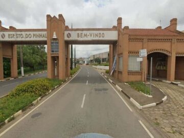 Construção do segundo Portal – Espírito Santo do Pinhal