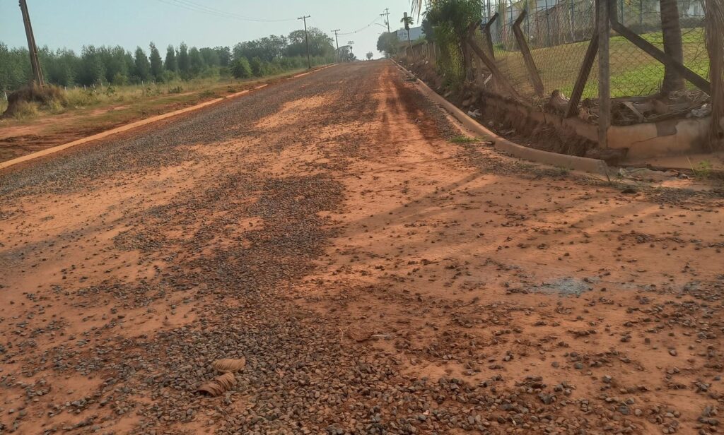 Pavimentação da rua Pedro Antônio Scobosa Lopes – Marapoama