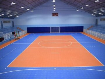 Finalização da Construção do Ginásio de Esportes  Jaborandi