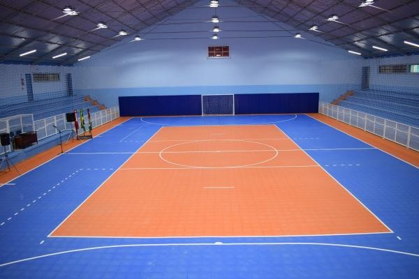 Finalização da Construção do Ginásio de Esportes  Jaborandi