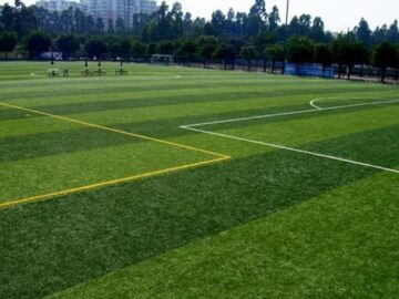 Reforma e instalação de grama sintética do Campo 7 Cores  Distrito Norte de Campinas