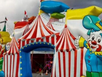 Lona das Artes do Circo Social em Campinas