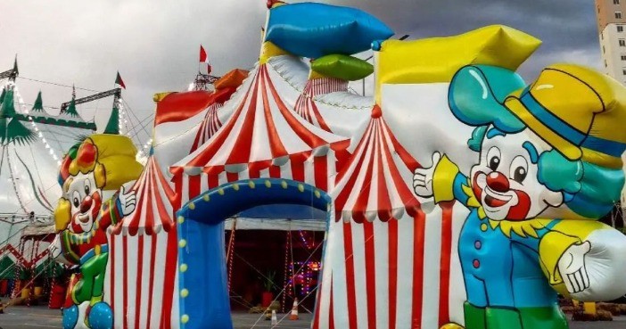 Lona das Artes do Circo Social em Campinas