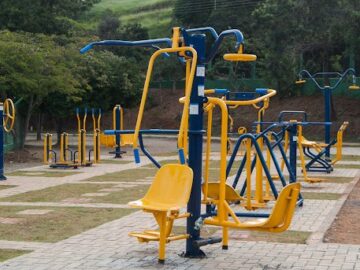 Academia ao ar livre  Barra do Chapéu