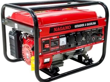 Ônibus escolar e um gerador de energia  Floreal