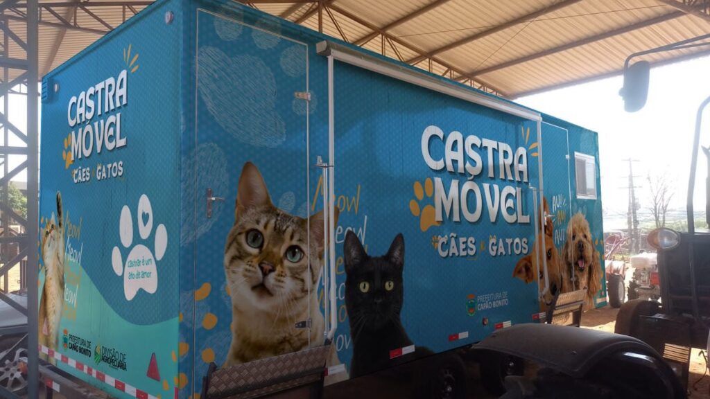 Aquisição de trailer veterinário castramóvel  Ilha Comprida