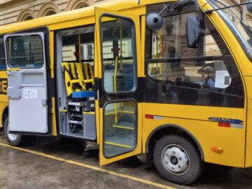 Aquisição de ônibus para transporte escolar – Neves Paulista