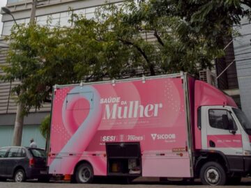 Unidade móvel de mamografia  Catanduva