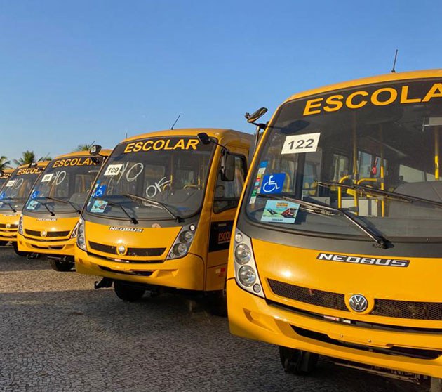 Aquisição de ônibus de porte grande para a educação do município de Palmares Paulista.
