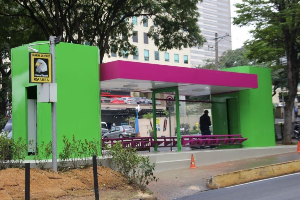 Construção de ponto de apoio aos motoboys – Americana