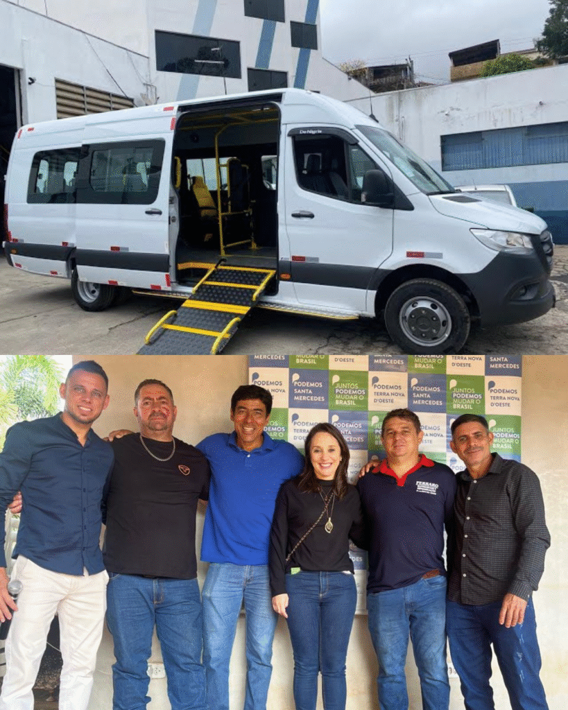 Destinação de Van Adaptada para Santa Mercedes
